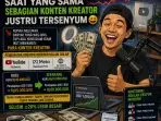 Dollar Tembus Rp18.025, Saat yang Sama Sebagian Konten Kreator Justru Tersenyum