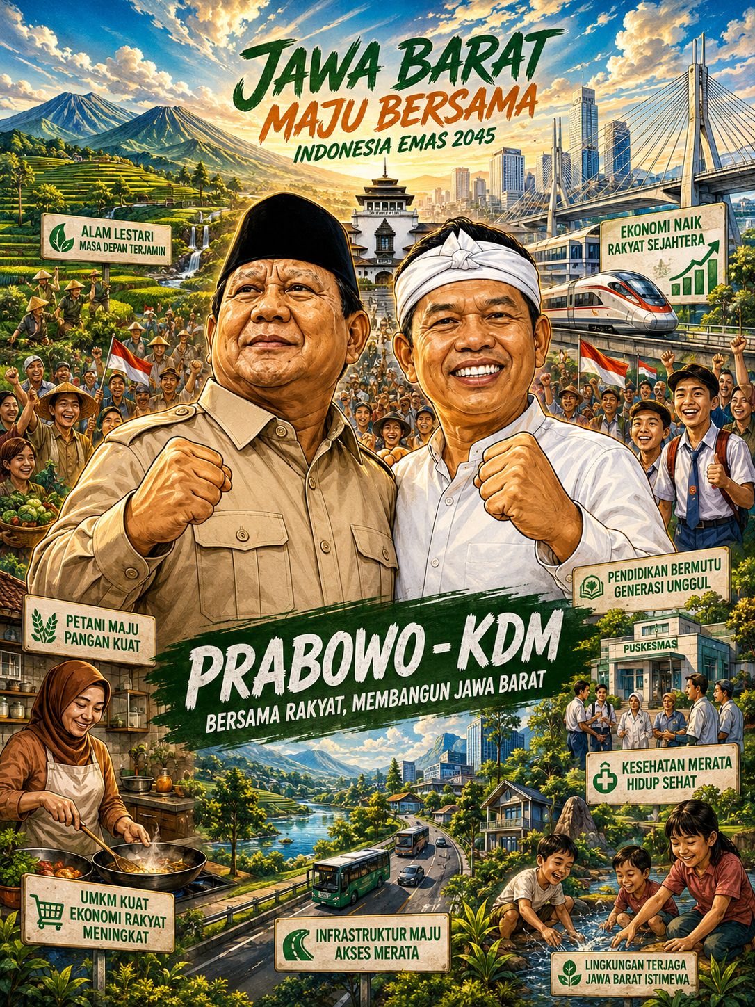 Prabowo – KDM, Pasangan Paling Logis untuk 2029?