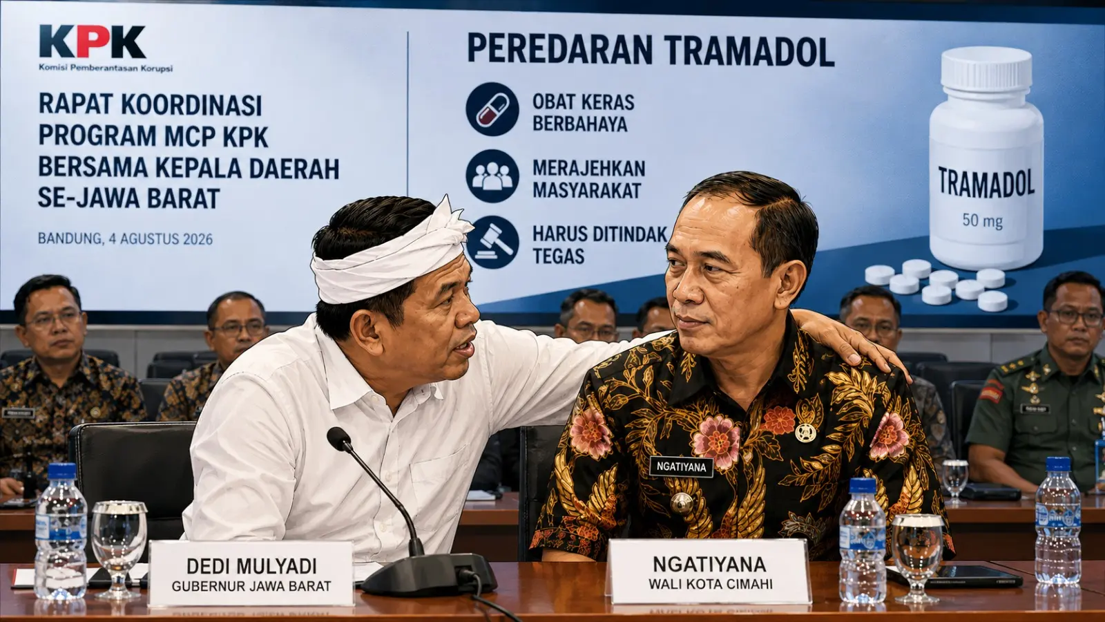 Dedi Mulyadi Tegur Wali Kota Cimahi Soal Peredaran Tramadol: "Bapak Kan Tentara, Masa Tidak Berani?"